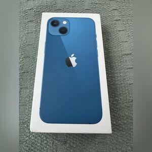**BOX ONLY** Apple iPhone 13 Vibrant Blue